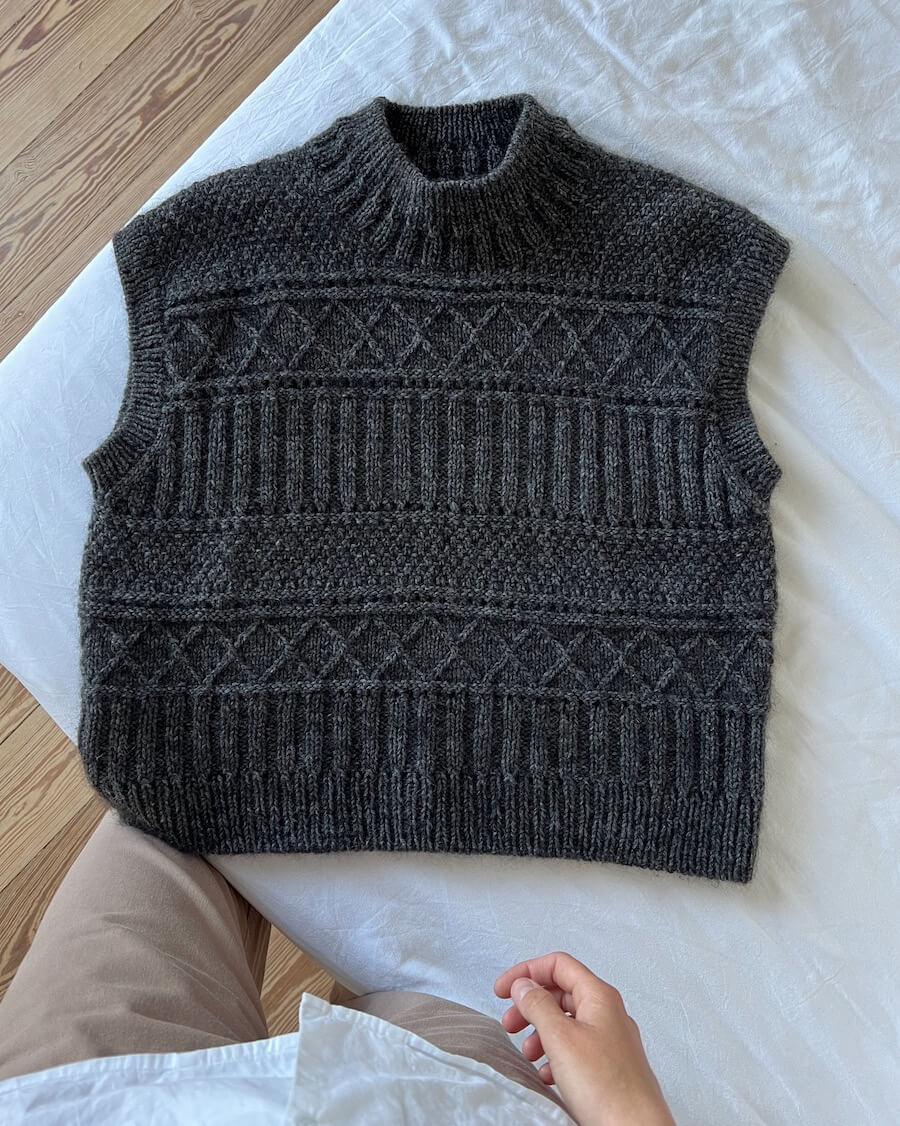 Ingrid Slipover - PetiteKnit - PRINTED PATTERN