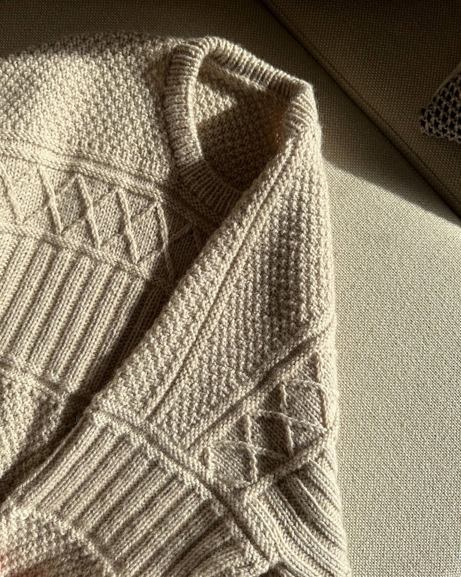Ingrid Sweater - Man - PetiteKnit - PRINTED PATTERN