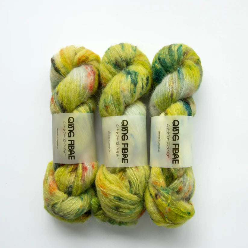 Kelp Forest - Melted Baby Suri - Qing Fibre