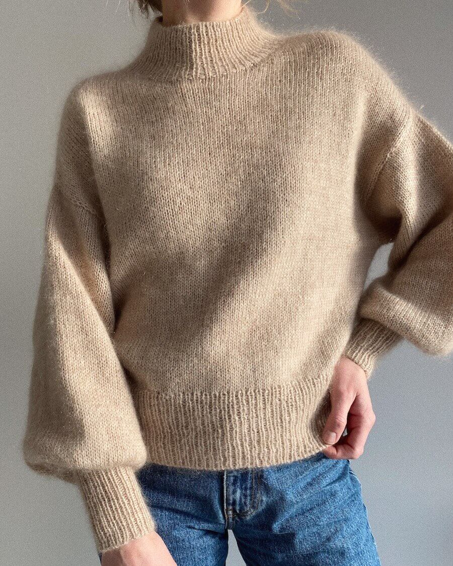 Balloon Sweater - PetiteKnit - PRINTED PATTERN