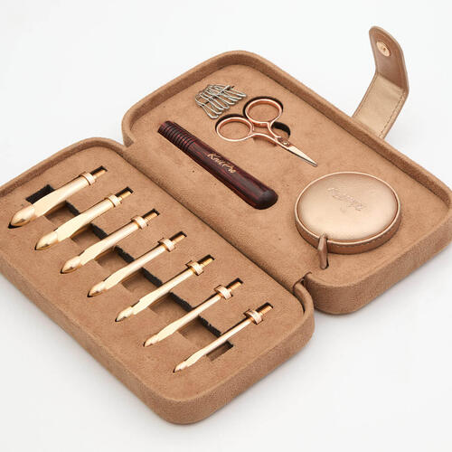 KnitPro - Oasis Rose Gold Interchangeable Crochet Hook Set - Chunky
