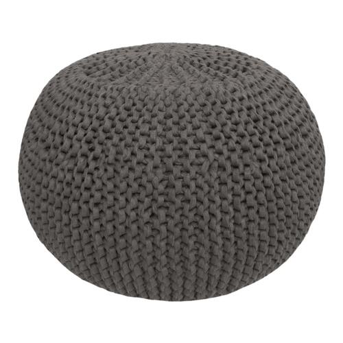Crochet Kit - Zpagetti Pouf - Anthracite - Hoooked