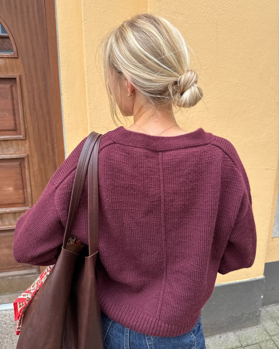 Scarlet Cardigan - PetiteKnit - PRINTED PATTERN