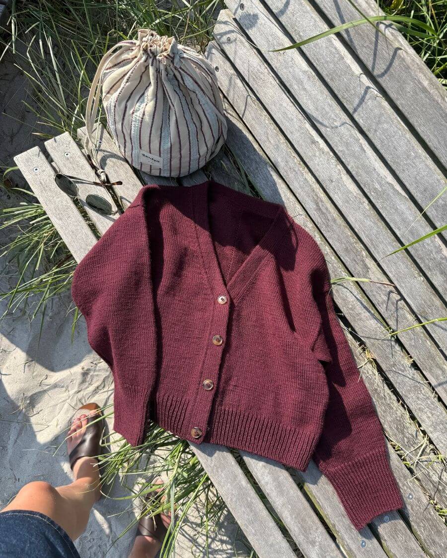 Scarlet Cardigan - PetiteKnit - PRINTED PATTERN