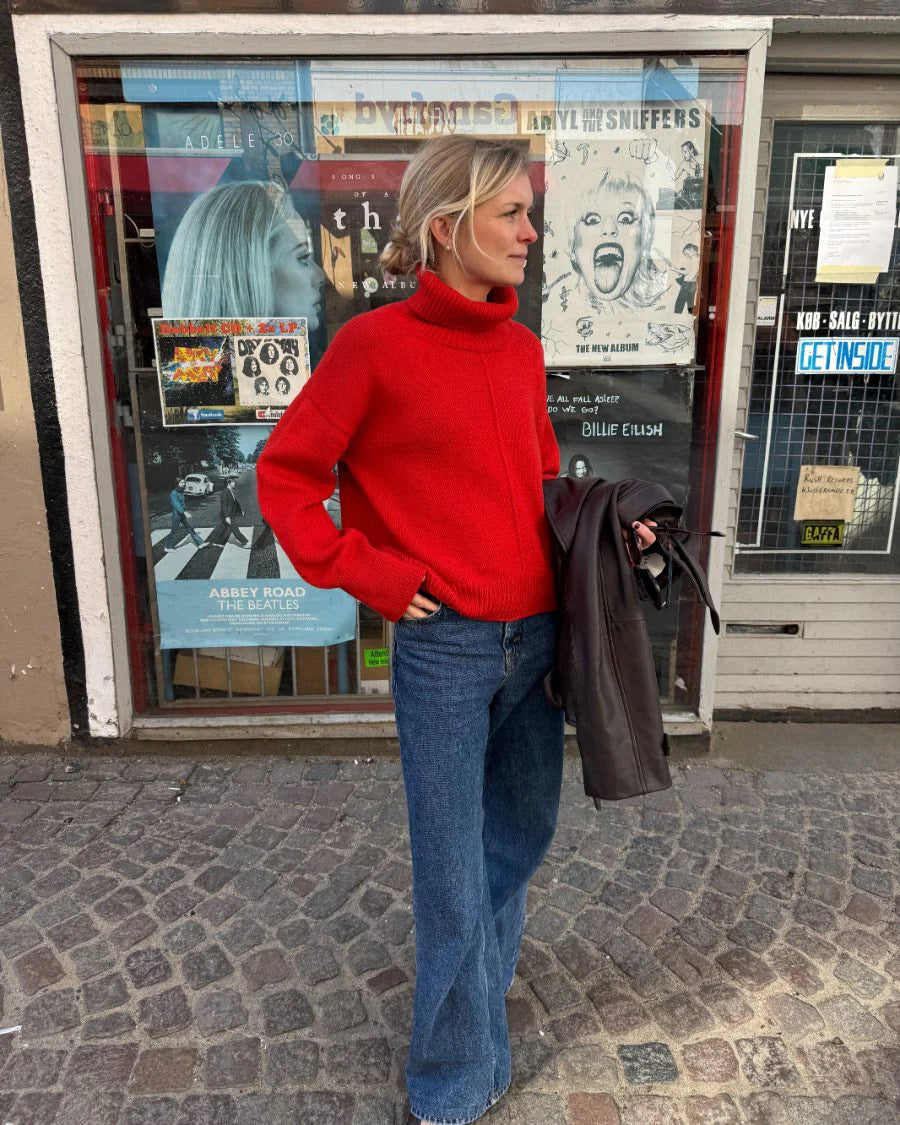 Scarlet Sweater - PetiteKnit - PRINTED PATTERN