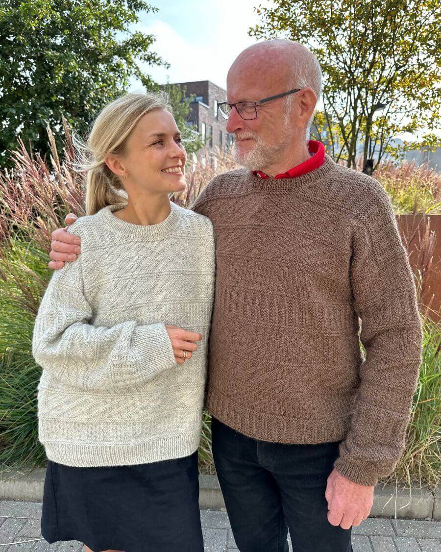Storm Sweater - Man - PetiteKnit - PRINTED PATTERN