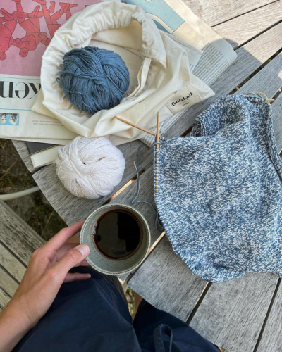 Knitters String Bag - PetiteKnit