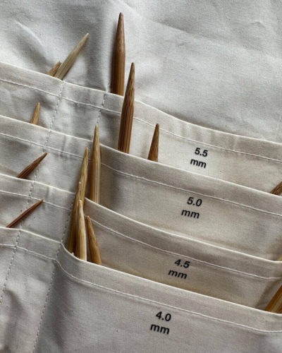 Knitting Needle Case Labels - Iron On - PetiteKnit