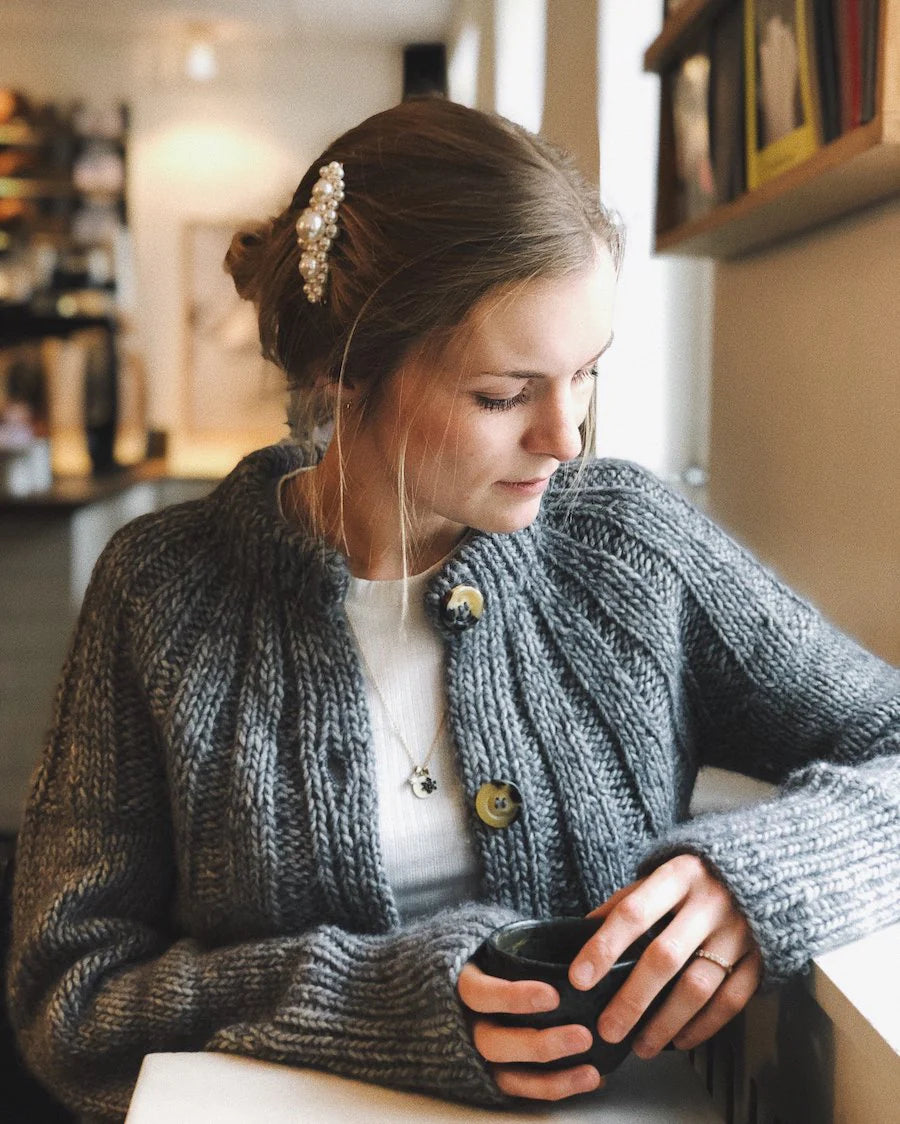 Sunday Cardigan - PetiteKnit - PRINTED PATTERN