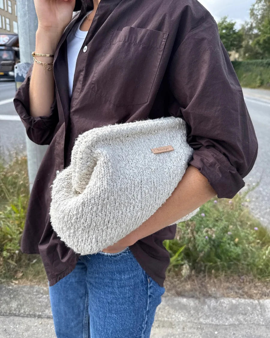 Garment Label - Tan Leather - PetiteKnit