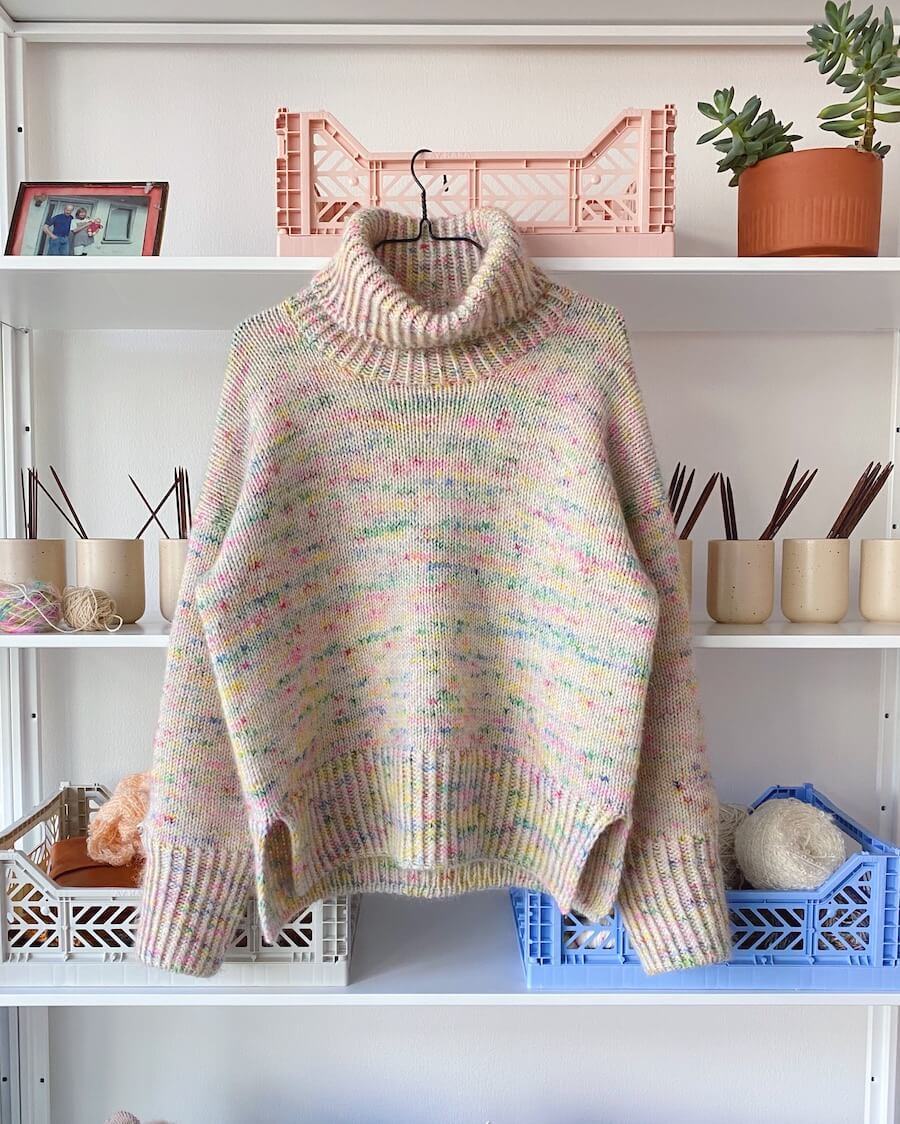 Wednesday Sweater - PetiteKnit - PRINTED PATTERN
