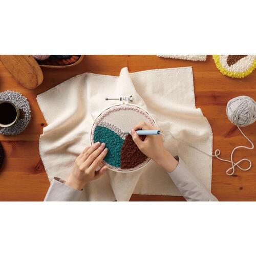 Clover Punch Needle Hoop