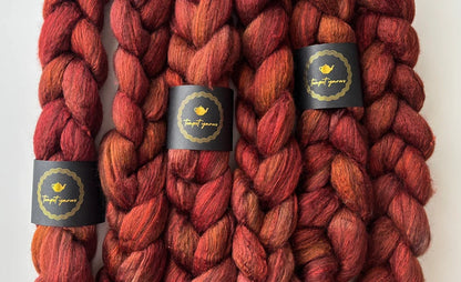 Copper - Spinning Fibre - Teapot Yarns