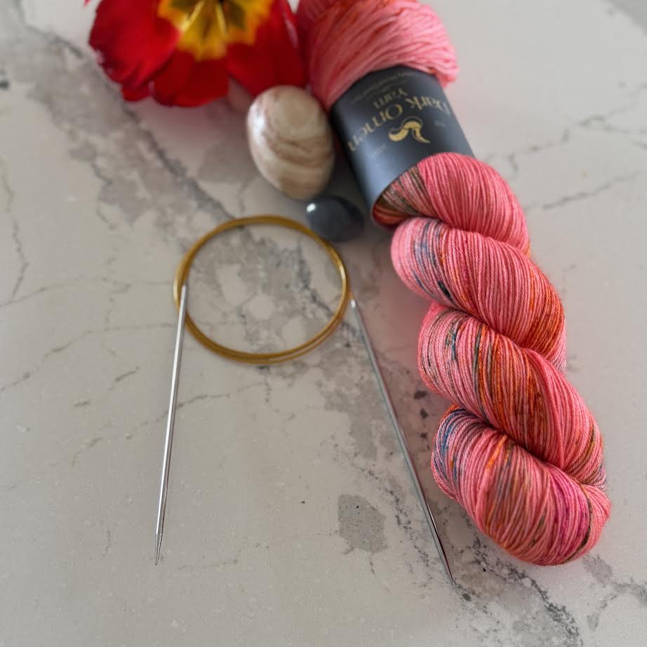 Smaug's Belly Socks Kit - Dark Omen Yarn