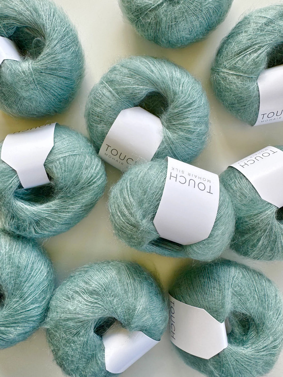 Mineral Blue - Mohair Silk - Touch Yarn