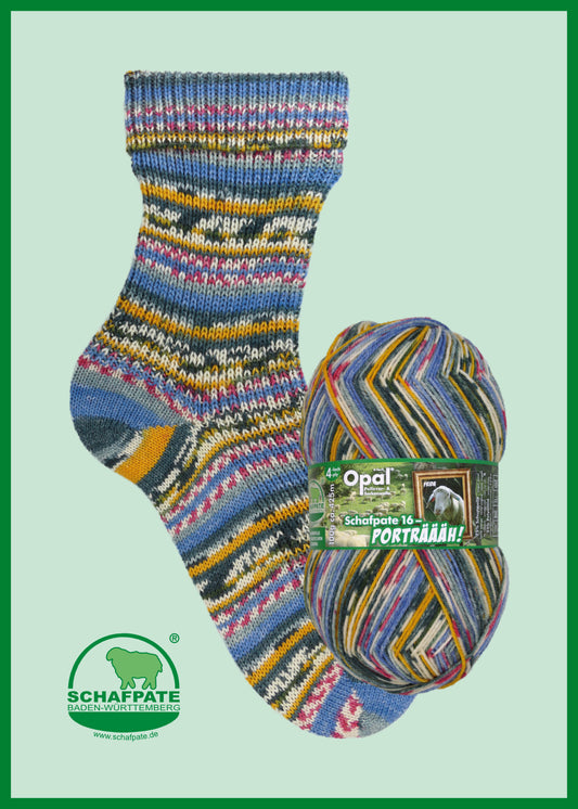Opal Schafpate 16 - Portraah 4 Ply - 11451