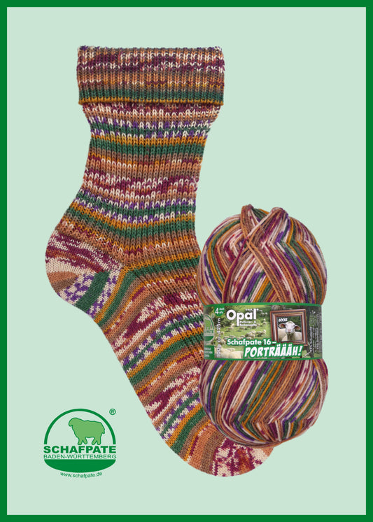 Opal Schafpate 16 - Portraah 4 Ply - 11455