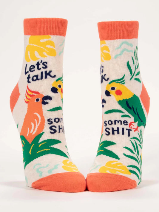 Blue Q - Ladies Ankle Socks - Talk Some Sh!t