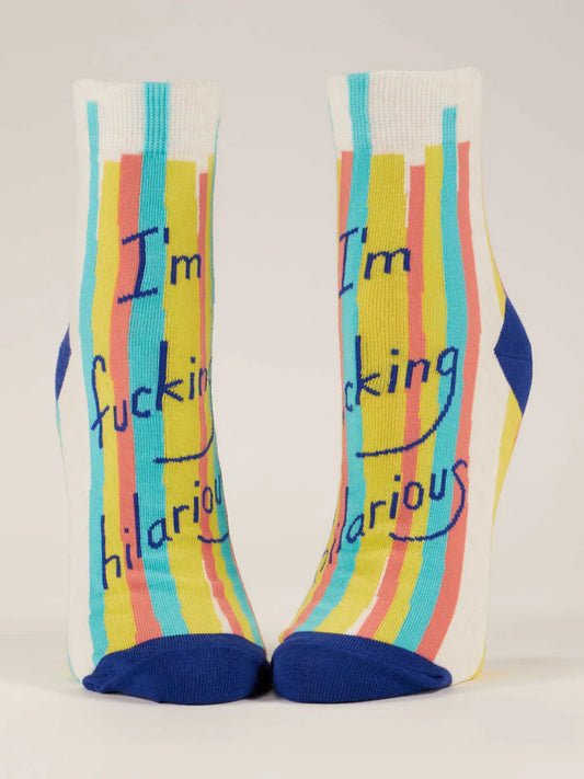 Blue Q - Ladies Ankle Socks - F#$%ing Hilarious