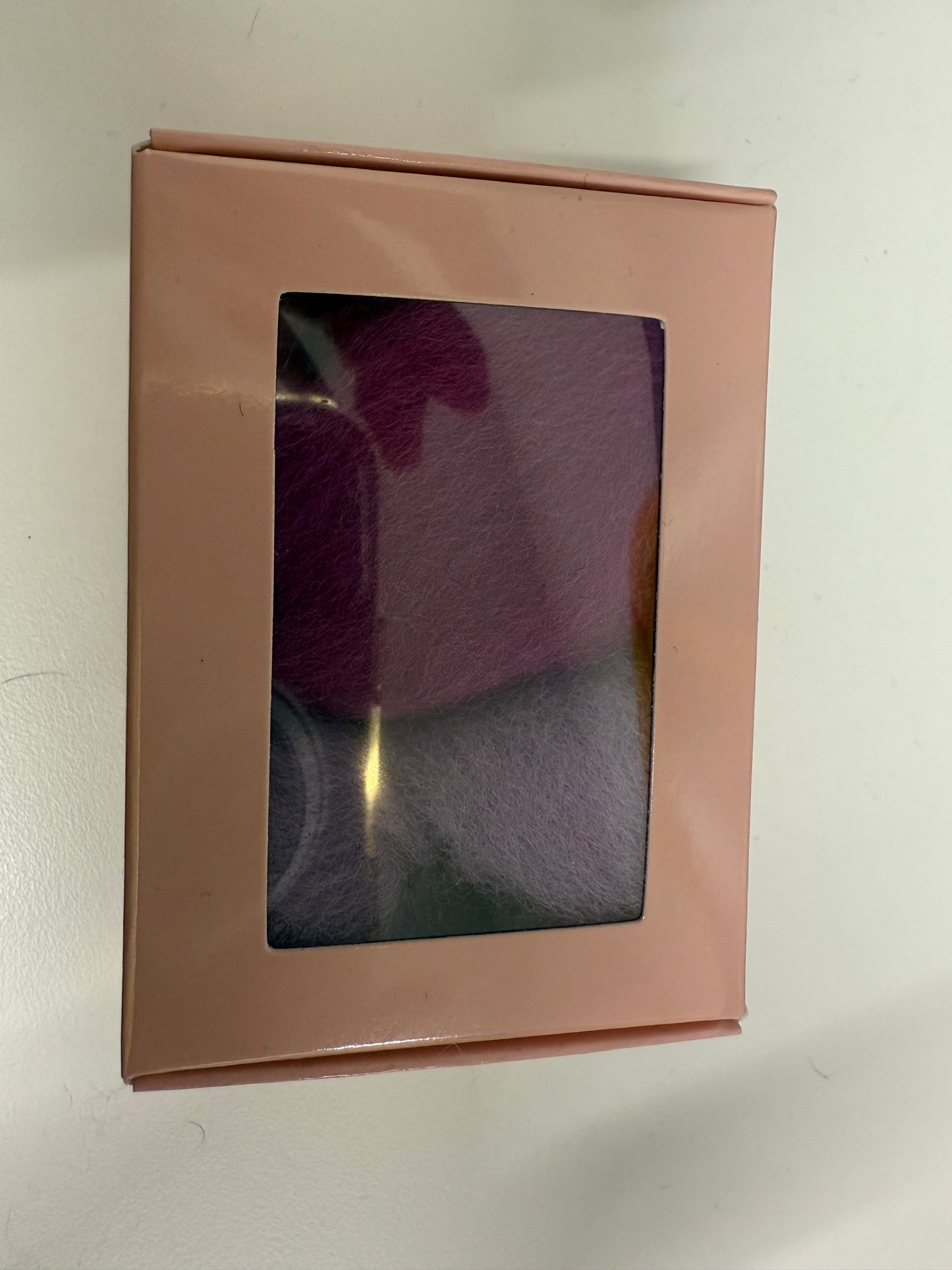 Needle Felting Corriedale Box Small - Pinks #2