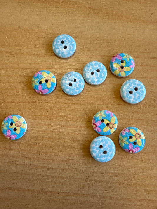 Button Pack - Colour Mix 4