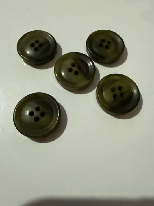 Buttons - Vintage Green #32