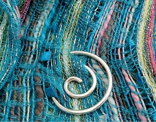 Cable Needle - Spiral - Silver