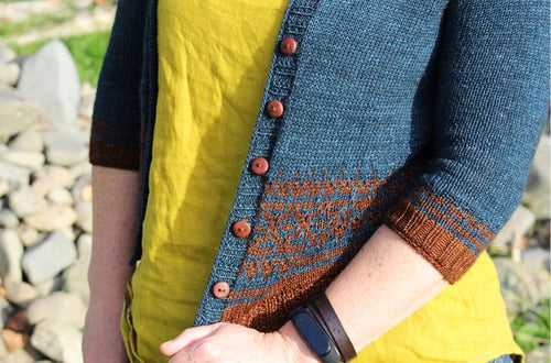Clara-Jane Cardigan - Hanging Rock Roost - PRINTED PATTERN