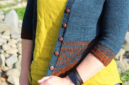 Clara-Jane Cardigan - Hanging Rock Roost - PRINTED PATTERN
