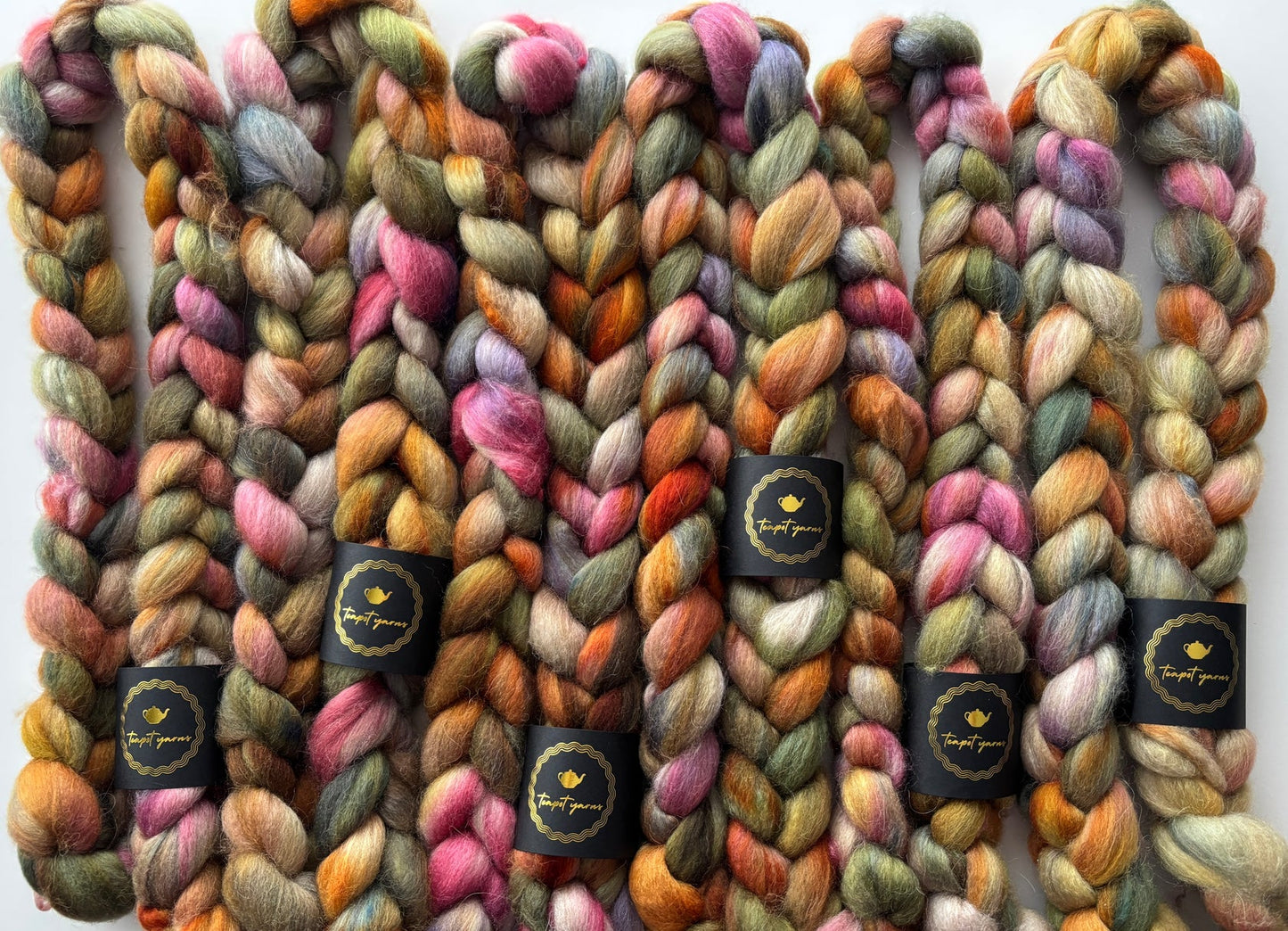 Strawflower - Spinning Fibre - Teapot Yarns