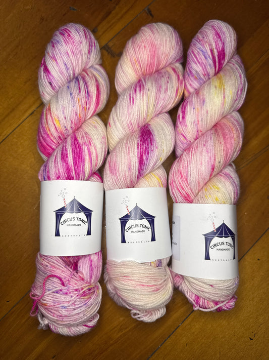 Jubilee Sock - Circus Tonic Handmade Yarn - Sunrise