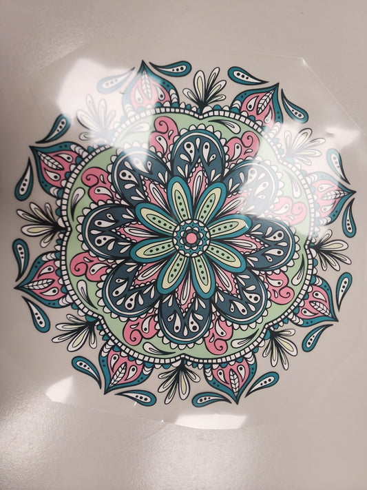 Patches - Mandala - Iron-on 22cm