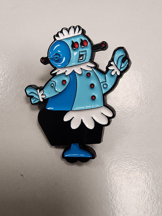 Enamel Pin - Cartoon - Rosie Robot