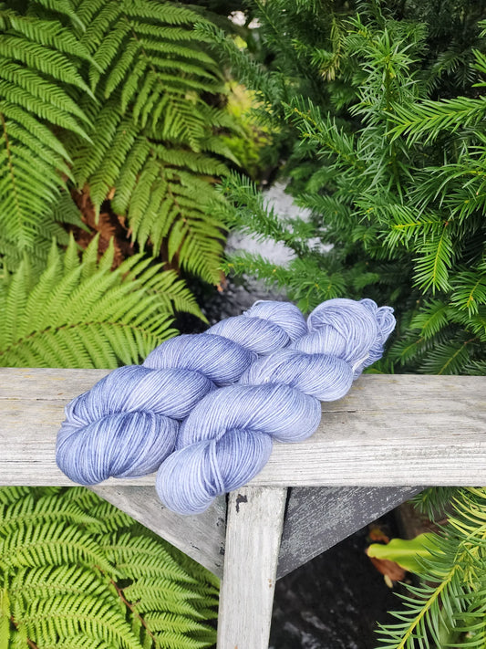 Kiwiyarn-a - 4 Ply Sock Yarn - Faded Denim