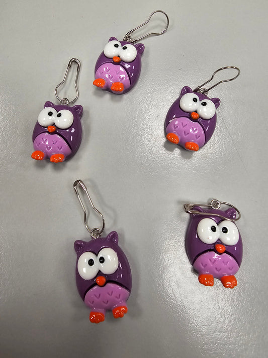 Stitch Markers - Owls