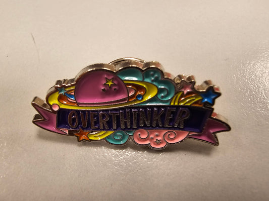 Enamel Pin - Overthinker