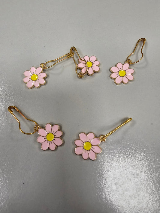 Stitch Markers - Daisies