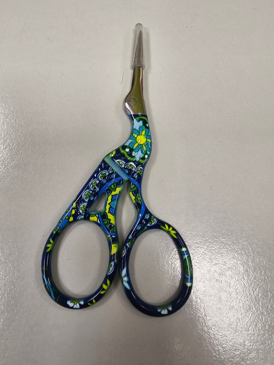 Scissors - Floral Crane