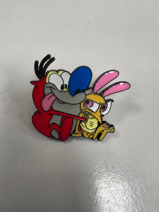 Enamel Pin - Cartoon - Ren and Stimpy