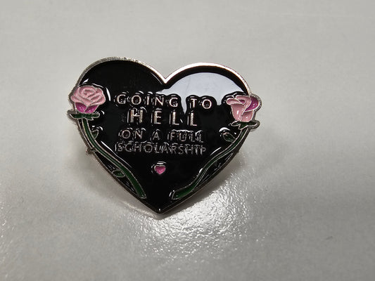 Enamel Pin - Going to Hell