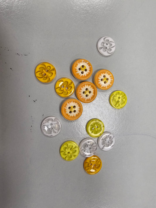 Button Pack - Brights - Yellow