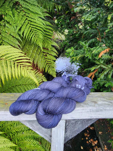 Dark Denim - High Twist Merino Yarn - Kiwiyarn-a