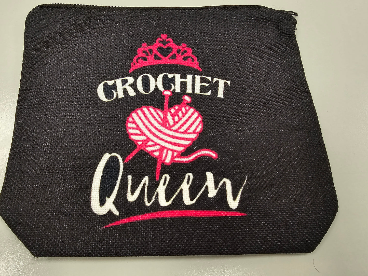 Craft/Notions Pouch - Crochet Queen