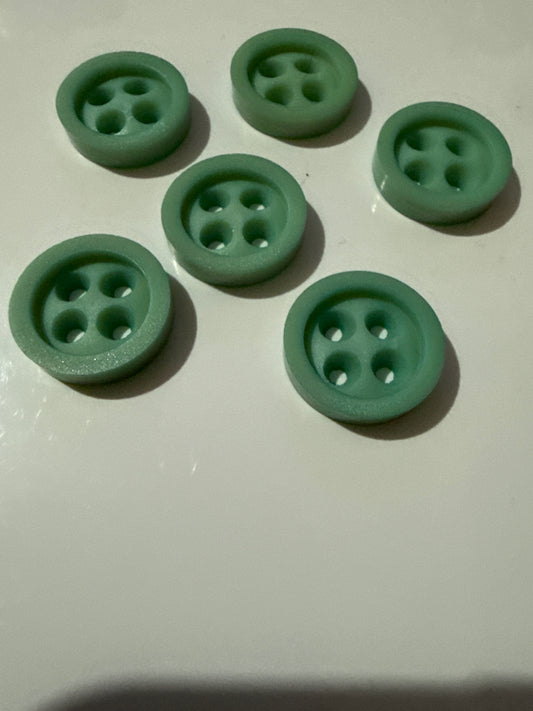 Buttons - Vintage Blue/Green #36