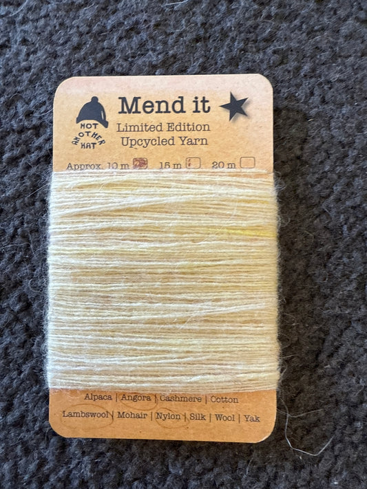 Mend It - Darning/Mending Thread - Lemon