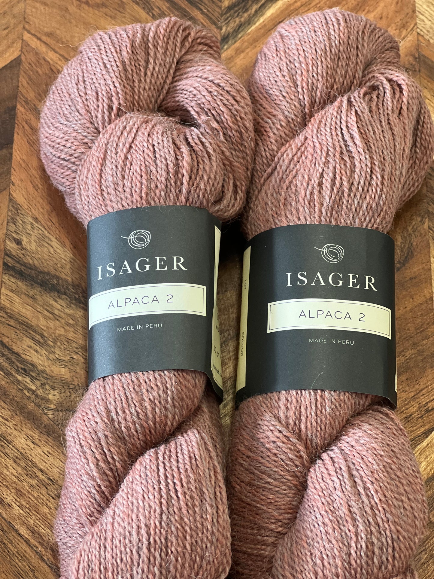 Isager - Alpaca 2 - Peach