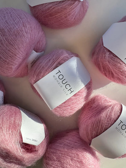 Cameo Pink - Mohair Silk - Touch Yarn