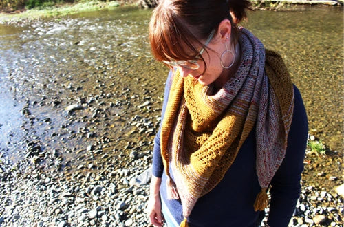 Etosha Shawl - Hanging Rock Roost - PRINTED PATTERN