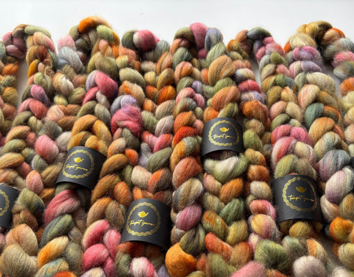 Strawflower - Spinning Fibre - Teapot Yarns