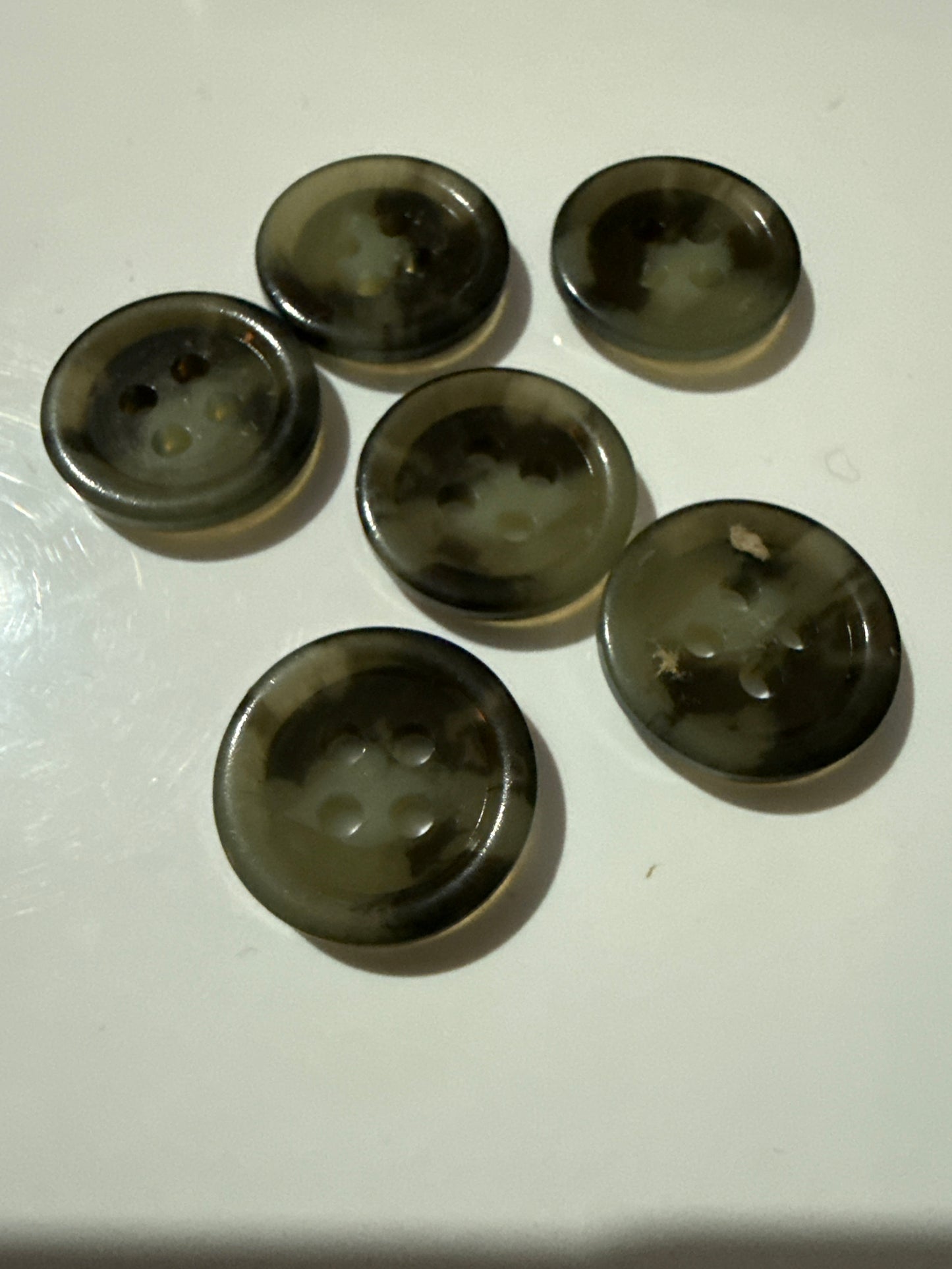 Buttons - Vintage Green #19